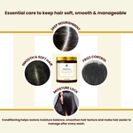 Havintha Premium Hair Conditioner 200g | Advanced Herbal Formula for Moisture Lock, Breakage Repair & Frizz Control | Aloe Vera, Coconut, Keratin & Xanthan Gum for Smooth, Strong, Shiny Hair