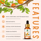 Havintha Orange Essential Oil for Fresh Mood, Dandruff and Acne Solution | 100% Organic - 15 ml.