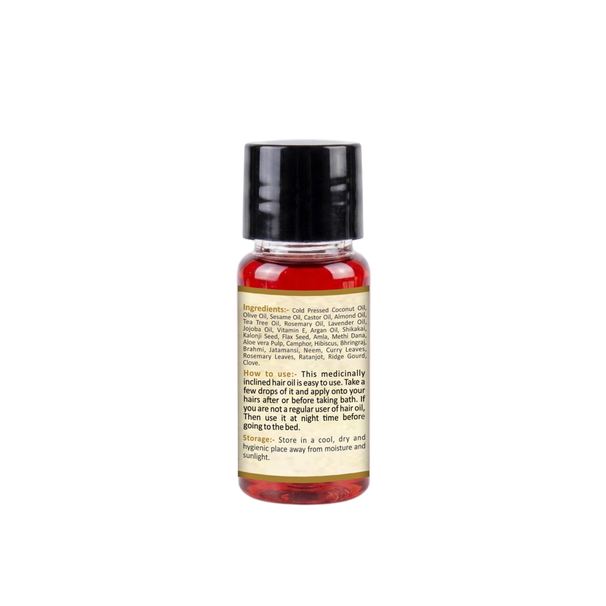 Havintha Jata Amrit Hair Oil 15ml | Handmade Ayurvedic Hair Oil for Nourished &amp; Shiny Hair