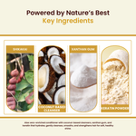 Havintha Premium Hair Conditioner 200g | Advanced Herbal Formula for Moisture Lock, Breakage Repair & Frizz Control | Aloe Vera, Coconut, Keratin & Xanthan Gum for Smooth, Strong, Shiny Hair