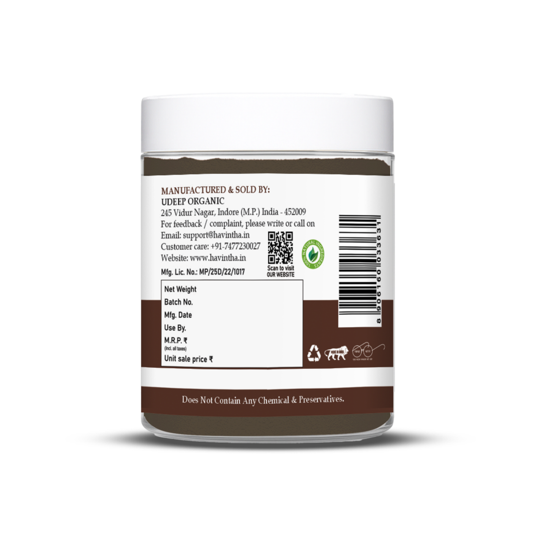 Havintha Natural Ratanjot Powder | For Strong Hair | For All Skin &amp; Scalp Infection  | 80 Grams (JAR)