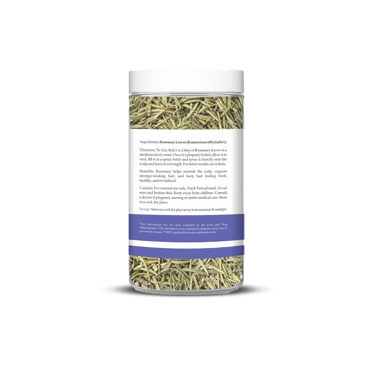 Havintha Rosemary Leaves 200g | Natural Dried Rosemary Leaves for Hair Care | Premium Quality