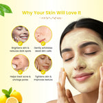 Havintha Natural Lemon Peel Powder | For Brighter Skin | Remove Dark Circles | 100 Grams (JAR)