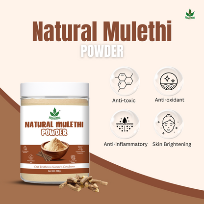 Havintha Natural Mulethi Powder | For Glowing Skin | For Face Brightening | 250 Grams (JAR)