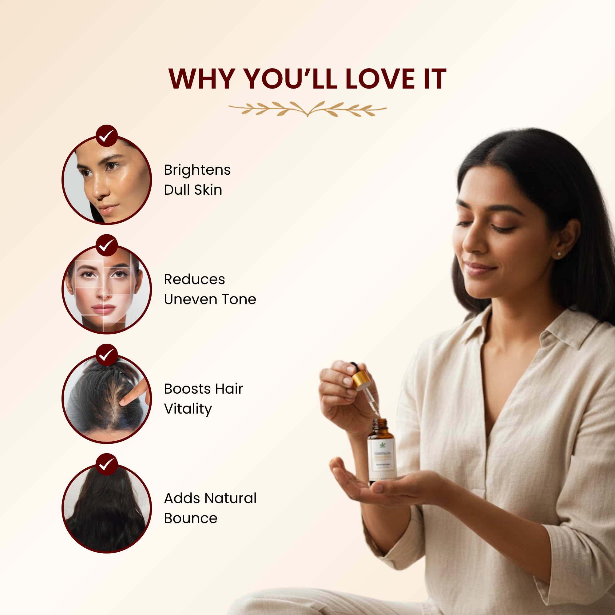 Havintha Special Essential Oil Combo | Rosemarry, Rose and Kumkumadi | for Hair and Skin