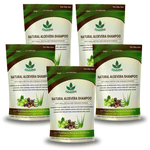 Natural Aloevera Powder Shampoo | for Oily Hair | Men & Women (227g)