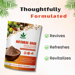 Havintha natural hair shampoo package with ingredients and benefits 