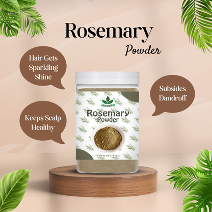 Havintha Natural Rosemary Powder For Shiny Hair|Rosemary powder for hair growth| Men &amp; Women - 100gm