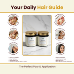 Havintha Premium Shampoo & Conditioner Duo 200g Each | Anti Hair Fall, Anti Dandruff, Frizz Control & Moisture Lock | Herbal Shampoo + Conditioner with Shikakai, Aloe Vera, Methi, Spirulina & Keratin