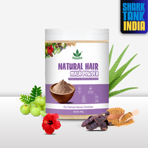 Havintha Natural Hair Mask Powder for Dandruff, Hair Fall, and Hair Growth - 250 grams