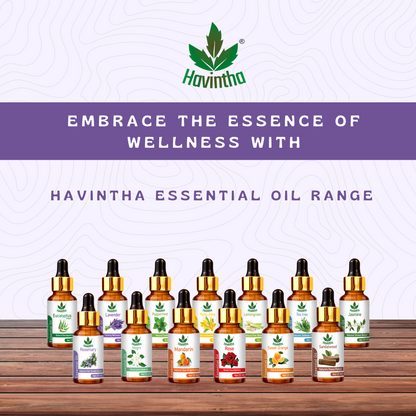 Havintha Natural Rosemary Essential Oil for Hair and Skin care | 100 % pure Aroma - 15 ml.  (15 ml)