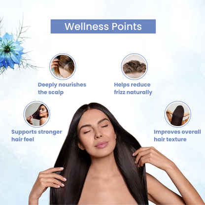 Havintha Natural Kalonji Hair Oil 100ml | Nourishes &amp; Strengthens Hair Naturally | For Men &amp; Women