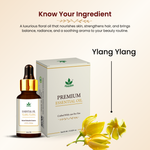 Havintha Ylang-Ylang Essential Oil For Deminishes Acne and Helpful For Hair Lice - Pure Aroma - 15ml.