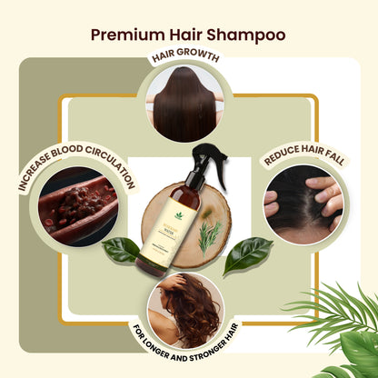 Havintha Natural Rosemary Water Spray 200ml | Rosemary Hair Mist for Stronger, Shiny &amp; Healthy Hair