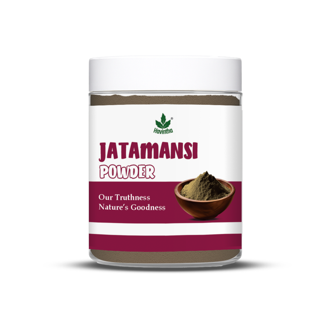 Havintha Natural Jatamansi Powder | For Strong Hair | 80 Grams (JAR)