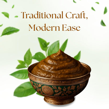 Havintha Natural Henna Paste for Hair – Pre-Mixed, Fresh Ready to Apply | Rajasthani Mehendi for Hair Color, Herbal Organic Mehndi – Safe for All Hair Types | Rich Brown Shade – Suitable for Men &amp; Women – 200g