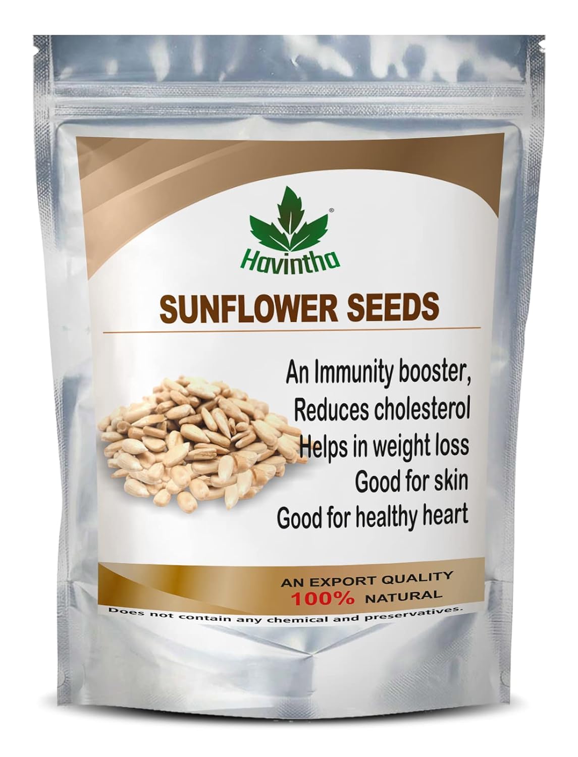 Havintha Pumpkin Seeds and Sunflower Seeds Combo Pack - Each 227 grams  (454 g, Pack of 2)