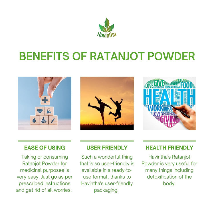 Benefits of Rajanjot powder