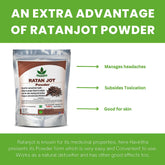 Advantage of Ratanjot Powder
