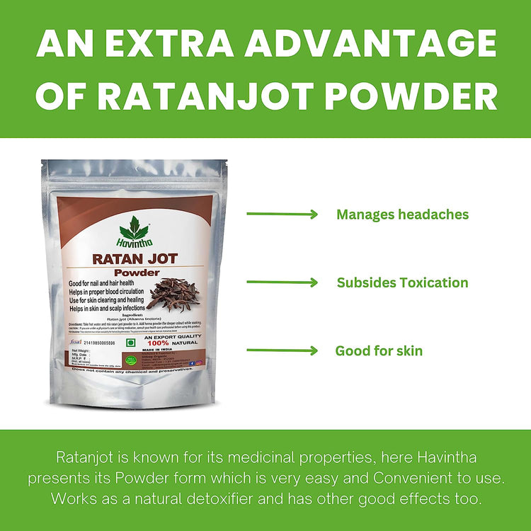Advantage of Ratanjot Powder