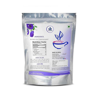 Havintha Natural Butterfly Pea Tea | Hot, Iced Butterfly Pea Flower Herbal Tea | Supports Skin &amp; Hair Health - Vegan - Caffeine Free - 25 gm (50 Cups)