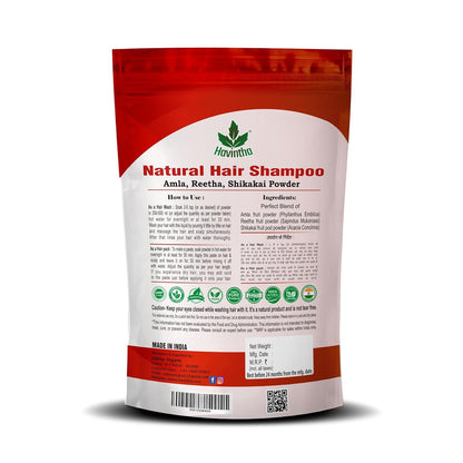 Amla Reetha Shikakai Powder Natural Hair Shampoo for Hair - 227 Grams