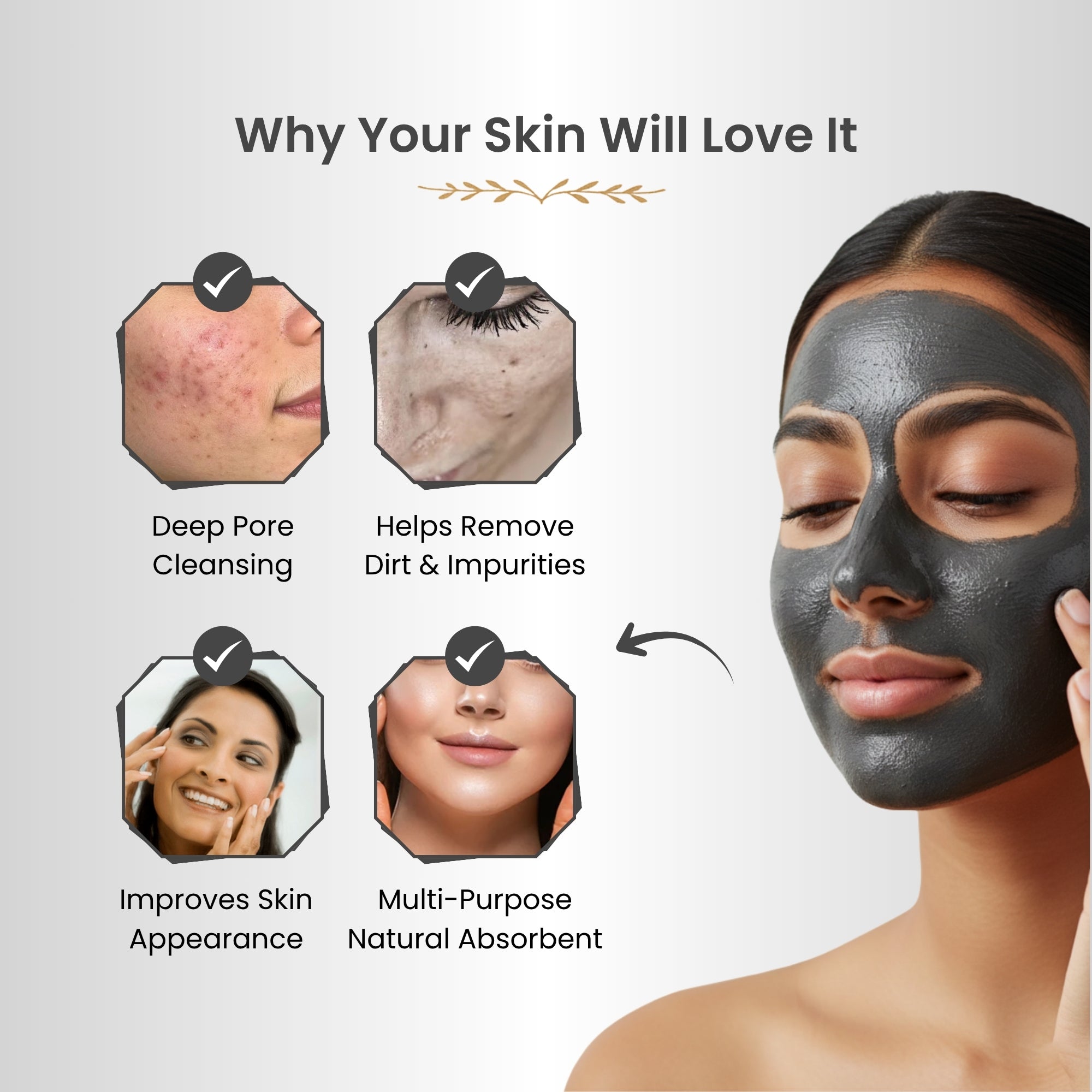 Havintha 100% Natural Activated Charcoal Powder for Skin, Face Pack, Removes Dead Skin and Natural Detoxifier for Your Body, 100 g