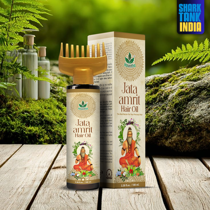 Havintha Jata Amrit Hair Oil For hair growth | Handmade herbal hair oil | Long &amp; Shiny hair | With Lavender, Castor, Tea tree and Rosemary oil |100 ml
