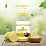 Havintha Natural Lemon Peel Powder | For Brighter Skin | Remove Dark Circles | 100 Grams (JAR)