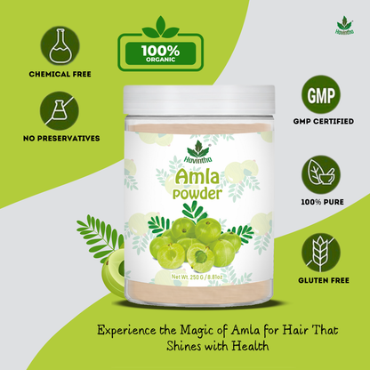 Havintha Natural Amla Powder | 250 Grams (JAR)