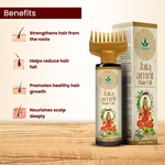 Havintha Jata Amrit Hair Oil For hair growth | Handmade herbal hair oil | Long & Shiny hair | With Lavender, Castor, Tea tree and Rosemary oil |100 ml