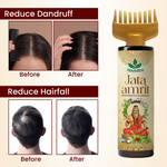 Havintha Jata Amrit Hair Oil For hair growth | Handmade herbal hair oil | Long & Shiny hair | With Lavender, Castor, Tea tree and Rosemary oil |100 ml