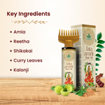 Havintha Jata Amrit Hair Oil For hair growth | Handmade herbal hair oil | Long & Shiny hair | With Lavender, Castor, Tea tree and Rosemary oil |100 ml