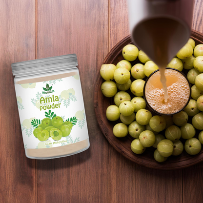 Havintha Natural Amla Powder | 250 Grams (JAR)