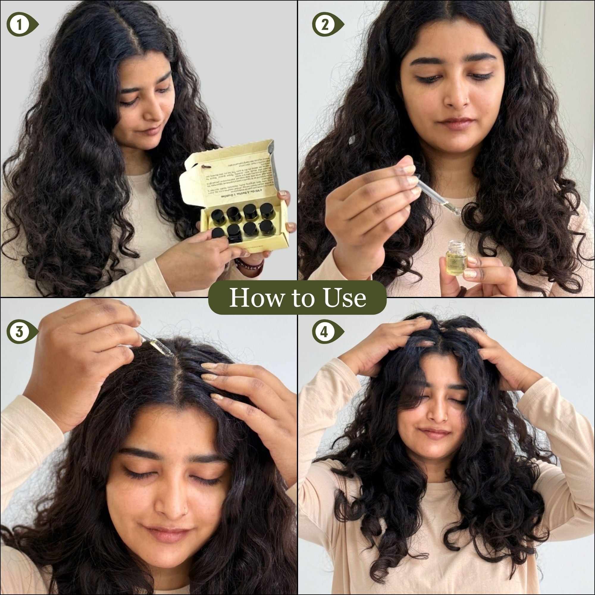 Havintha Anti-Dandruff 5% Clove Oil Shots For  Hair – 8 Bottles × 6 ml (48 ml) | Helps Reduce Dandruff &amp; Soothe Itchy Scalp