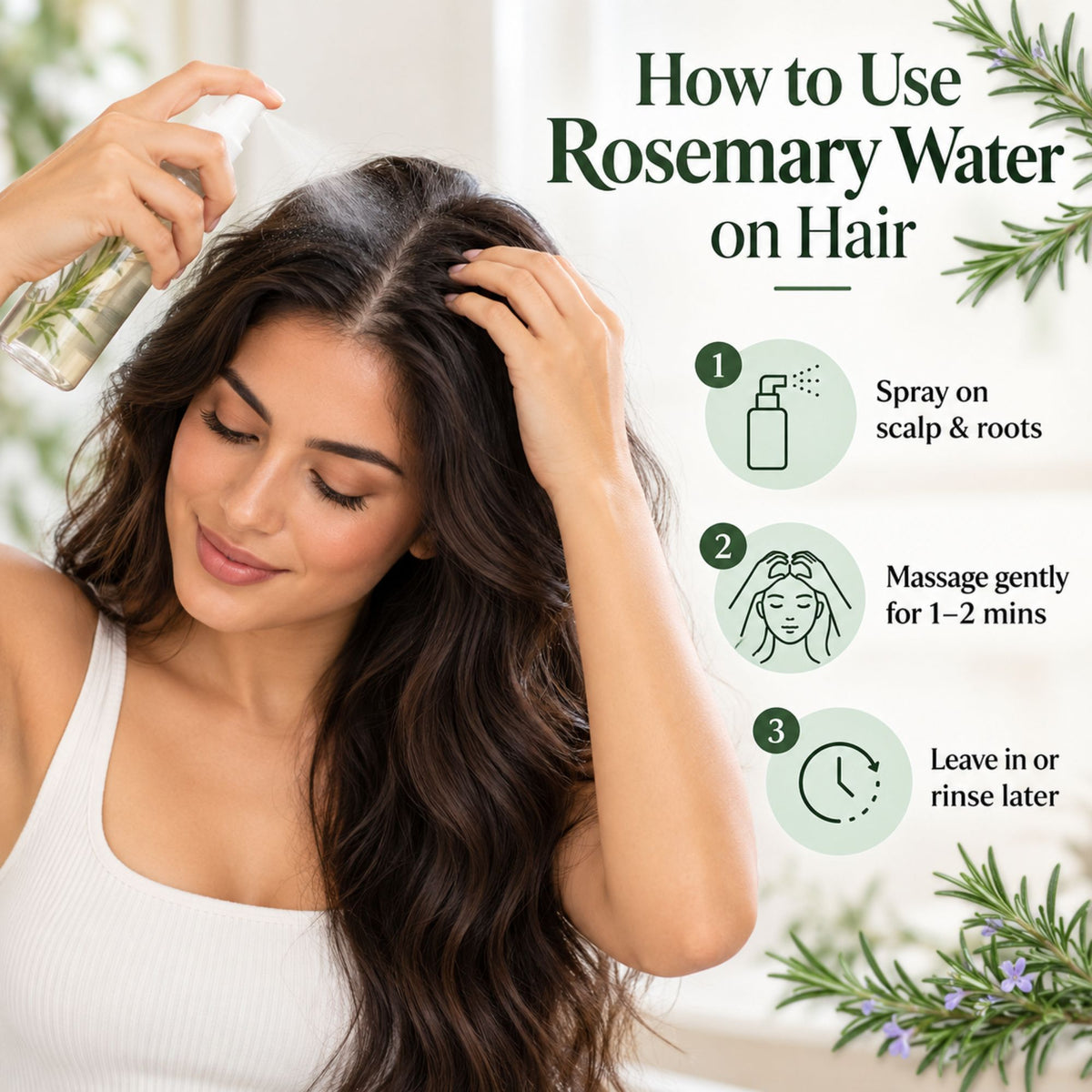 Havintha Rosemary Leaves 200g | Natural Dried Rosemary Leaves for Hair Care | Premium Quality