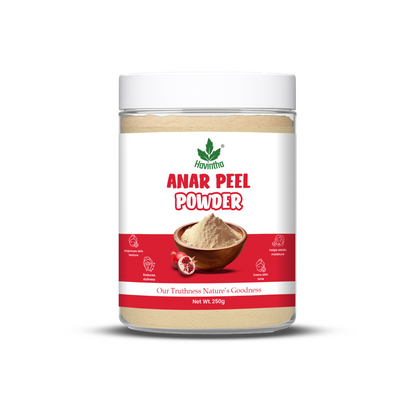 Havintha Natural Anar Peel Powder | For Glowing Skin | Herbal Skin Care | 250 Grams (JAR)