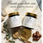 Havintha Premium Shampoo & Conditioner Duo 200g Each | Anti Hair Fall, Anti Dandruff, Frizz Control & Moisture Lock | Herbal Shampoo + Conditioner with Shikakai, Aloe Vera, Methi, Spirulina & Keratin