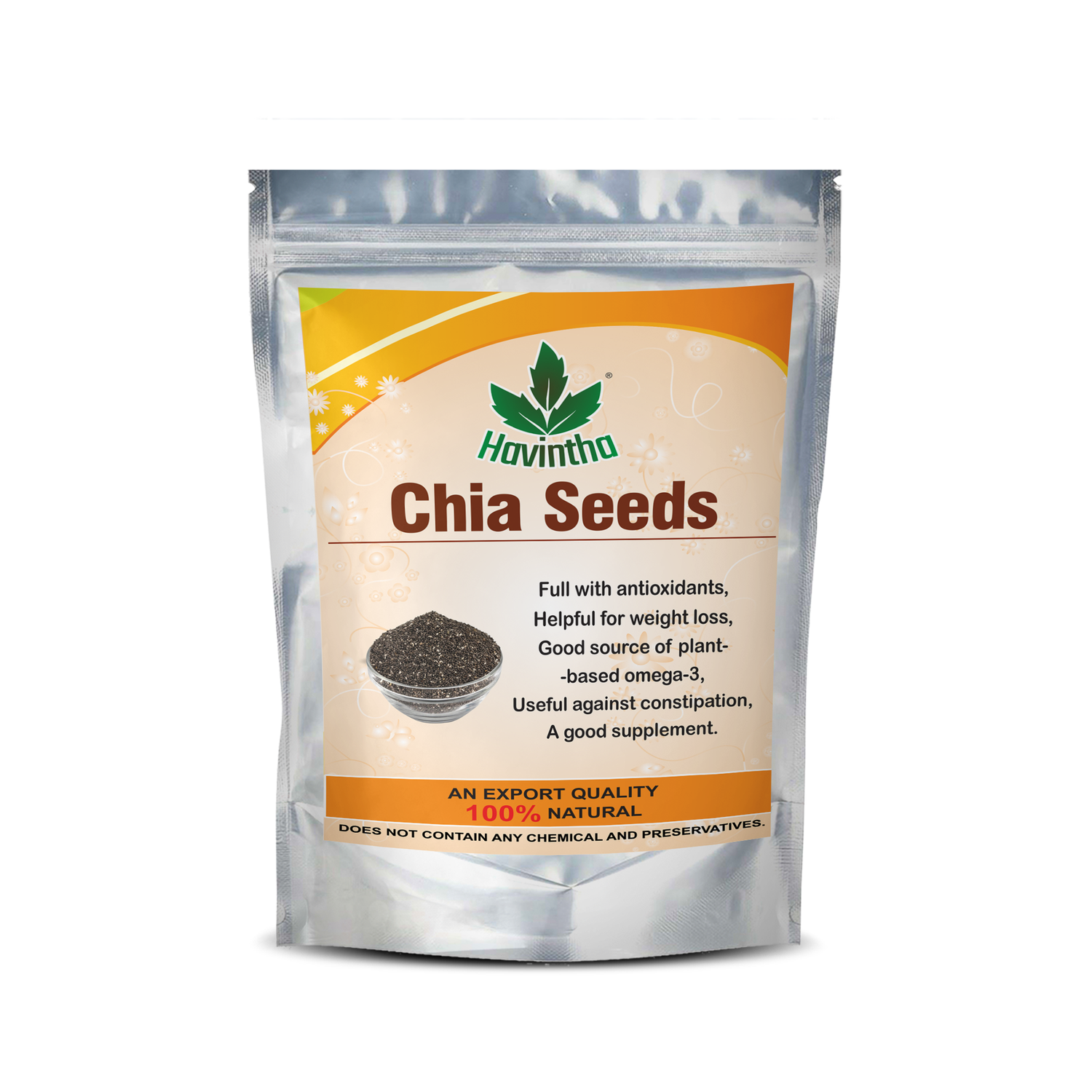 Havintha Chia Seeds for Immunity Energy Super Food - 227 Grams