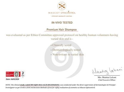 Havintha Premium Hair Shampoo 200g with Spirulina |Herbal Formula for Thick, Healthy Hair