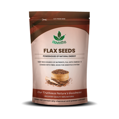 Havintha Natural Raw Flax Seed -227gm