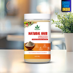 Natural Hair Shampoo with Methi Dana, Amla, Reetha & Shikakai – Fights Hair Fall & Promotes New Hair Growth |Men & Women (500g)