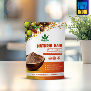 Natural Hair Shampoo with Methi Dana, Amla, Reetha & Shikakai – Fights Hair Fall & Promotes New Hair Growth |Men & Women (227g)