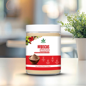 Natural Hibiscus Powder Shampoo | Prevents Hair Fall & Nourishes Lifeless Hair | for Overall Hair Growth | Men & Women (227g)