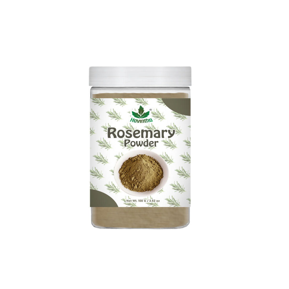 Havintha Natural Rosemary Powder For Shiny Hair|Rosemary powder for hair growth| Men &amp; Women - 100gm