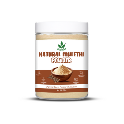 Havintha Natural Mulethi Powder | For Glowing Skin | For Face Brightening | 250 Grams (JAR)