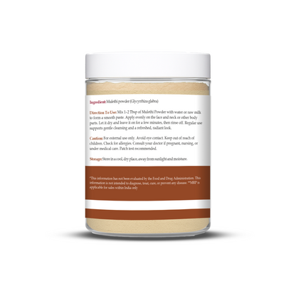 Havintha Natural Mulethi Powder | For Glowing Skin | For Face Brightening | 250 Grams (JAR)