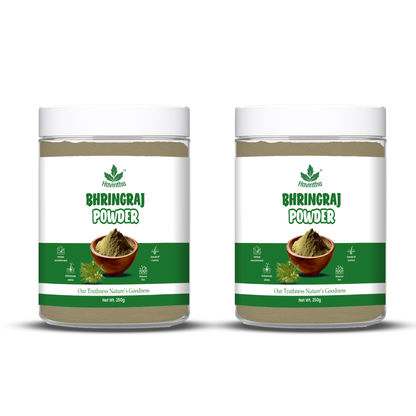 Bhringraj Powder For Hair Growth Split Ends Nourishment Dandruff Moisturising - 250 Grams