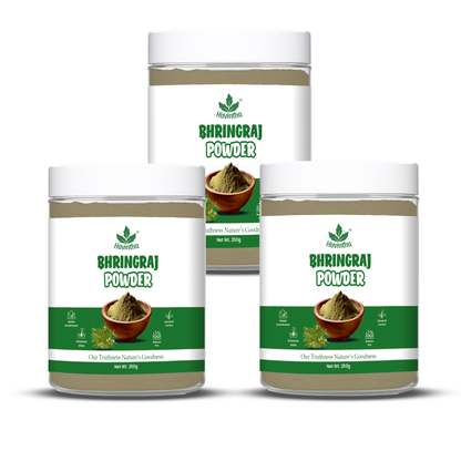 Bhringraj Powder For Hair Growth Split Ends Nourishment Dandruff Moisturising - 250 Grams