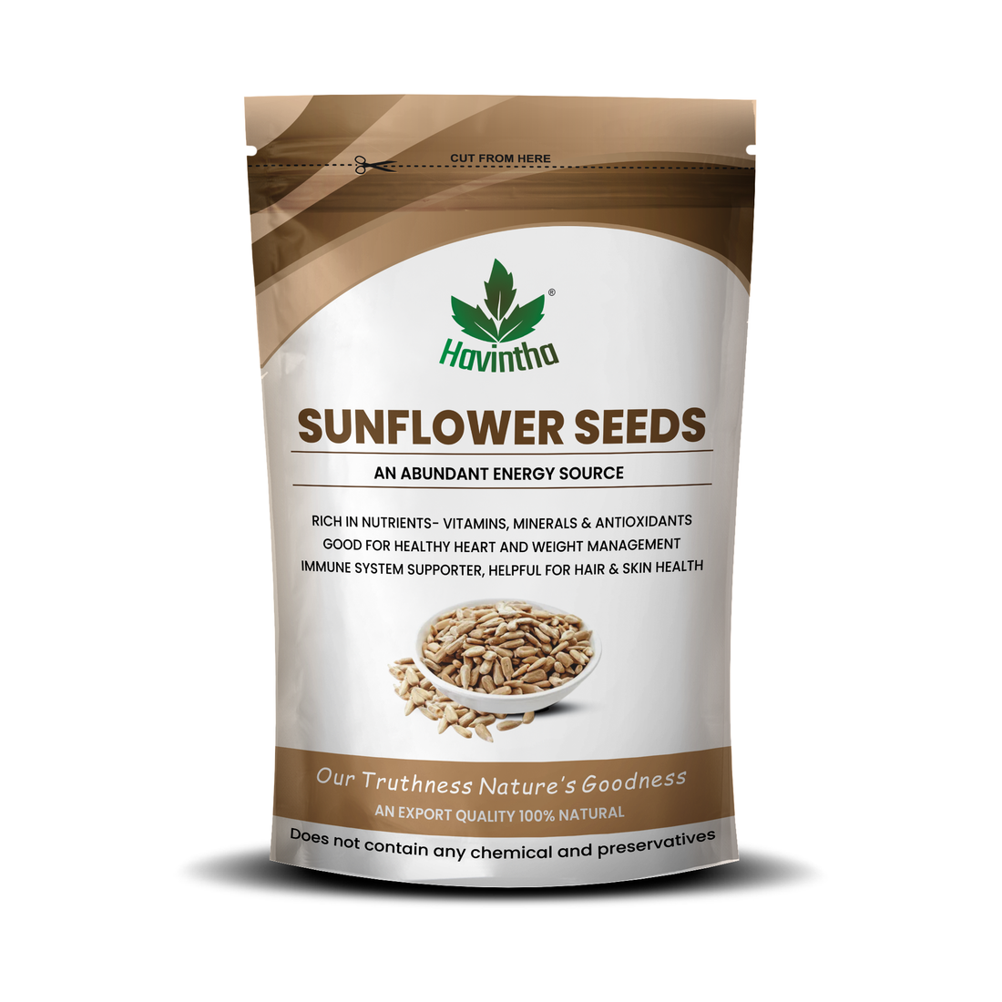 Havintha Natural Sunflower Seed - 227gm